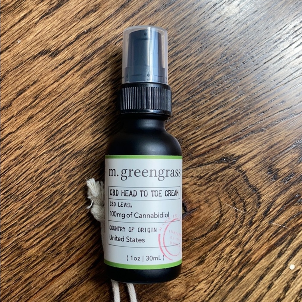 M. Greengrass 100mg CBD Head to Toe Cream